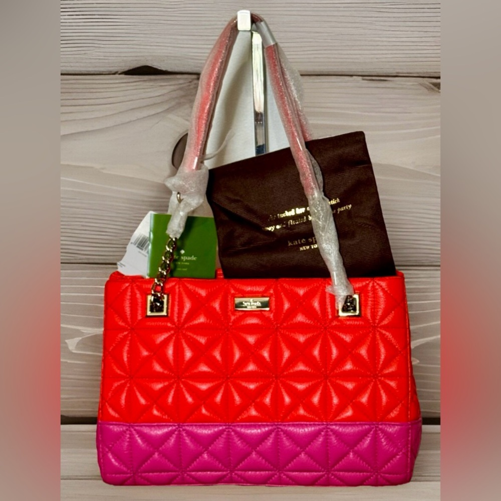Kate Spade NWT $378 Phoebe Sedgewick Place Leather Shoulder Bag Tote - Picture 6 of 15